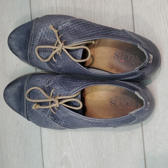 Taos Womens Leather Loafer Slip on shoes sz 38/7.5 - Picture 8 of 14